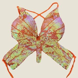 Festival rave butterfly top